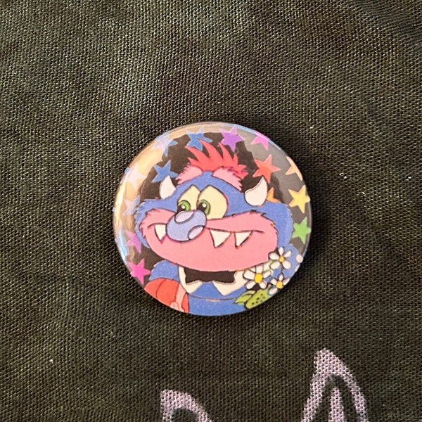 My Pet Monster pinback button