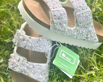 Custom Sandals, Wedding Sandals, Bridal Sandals, Wedding Shoes, Bachelorette Party, Bridal Gift, Comfortable Sandals, Sparkly Sandals, Shoes