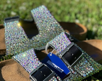 Custom Sandals, Wedding Sandals, Bridal Sandals, Wedding Shoes, Bachelorette, Bridal Gift, Comfortable Sandals, Sparkly Sandals