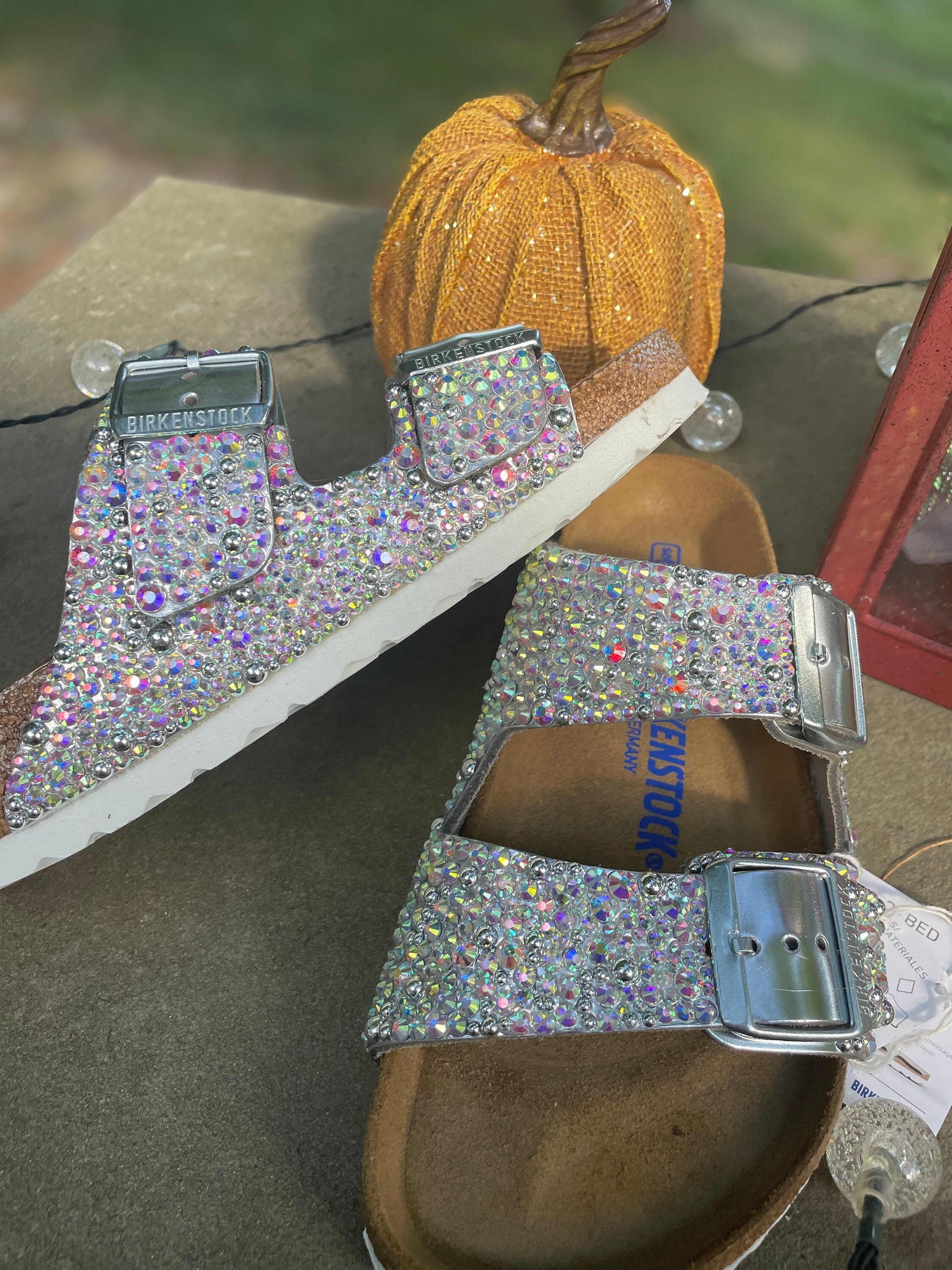 Crystal Birkenstock - Etsy