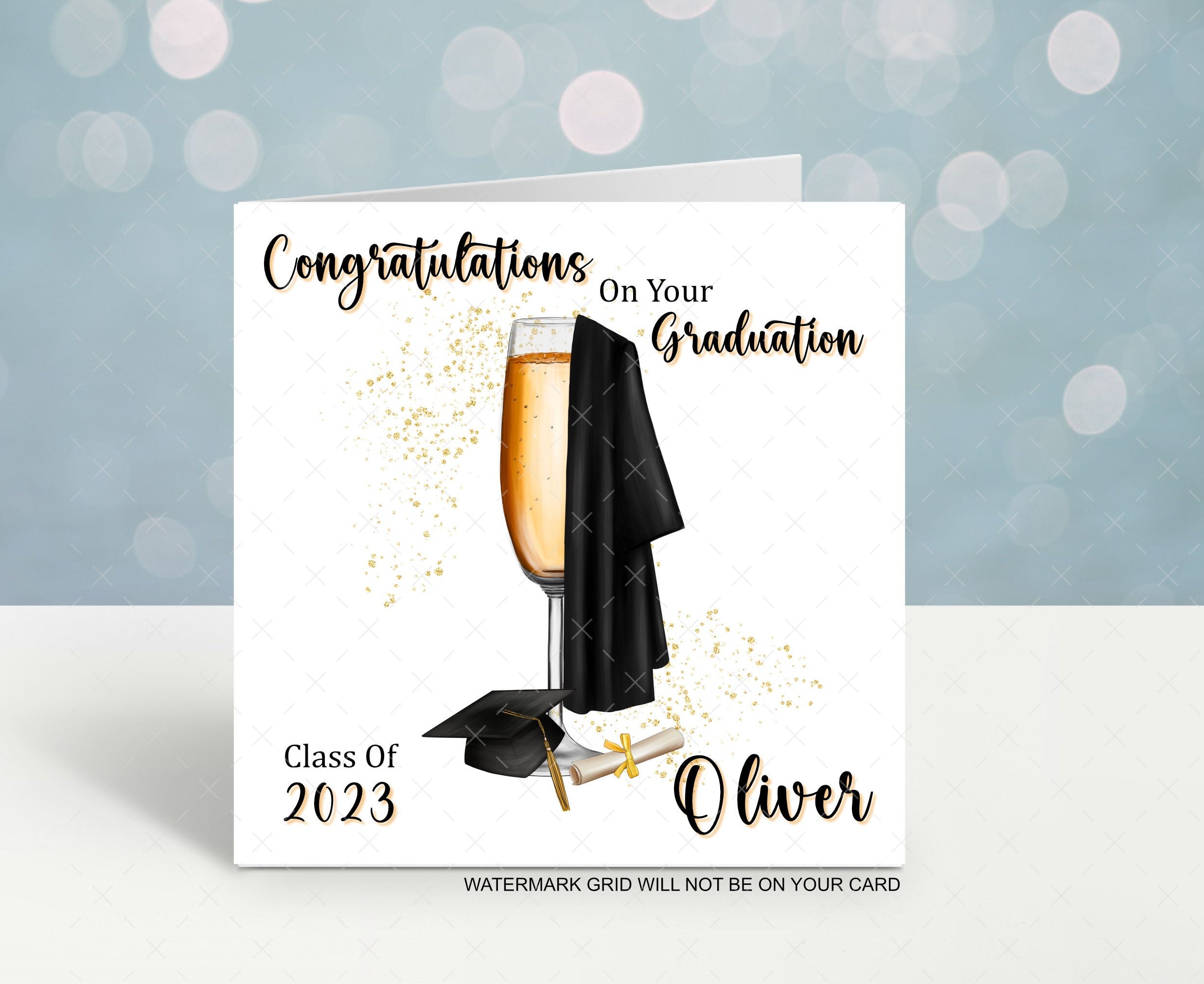Personalized Graduation Card | University Celebration - Etsy UK