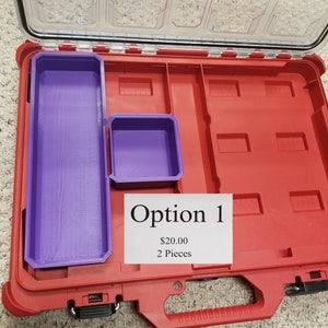 LONG Thin Bin - 2 Piece set - 10 options