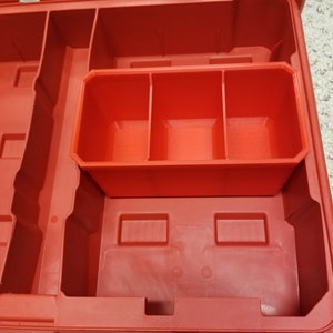 Packout TALL Bin 3 Compartments