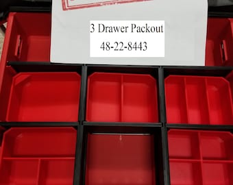 Milwaukee Packout Drawer Mods - Etsy
