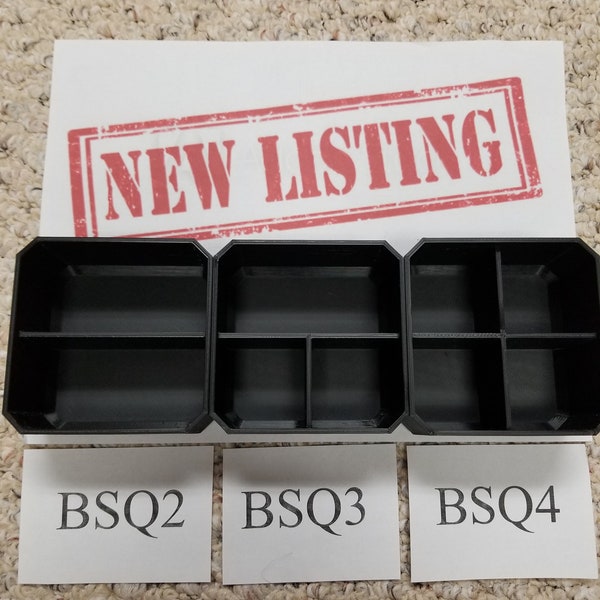 Packout Square BOTTOM Nesting Bins - 3 Options