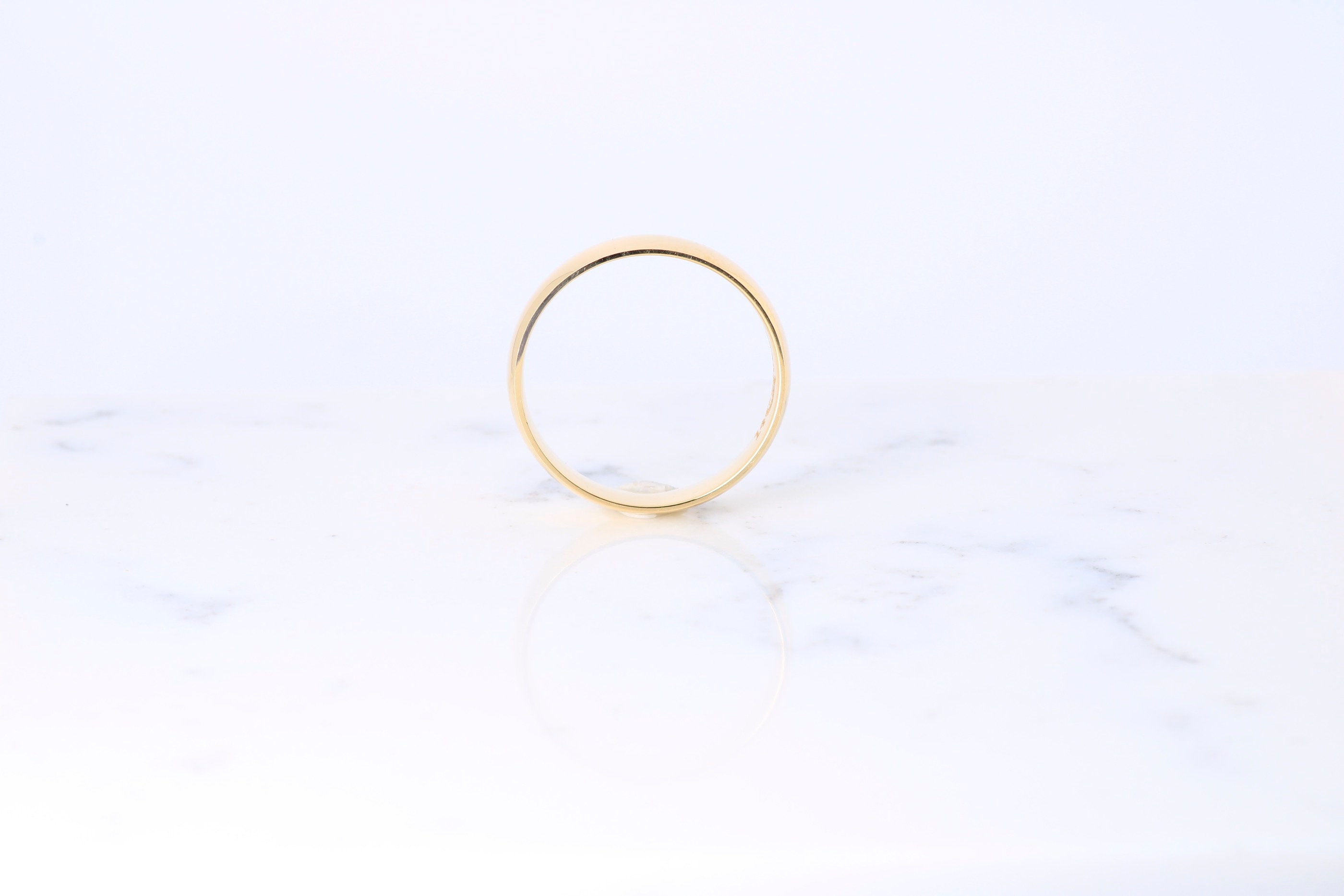 Plain gold ring deals