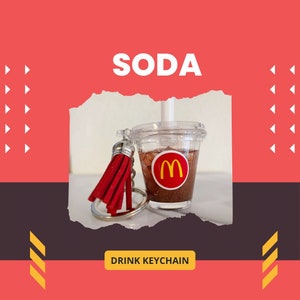 Soda Pop Keychain