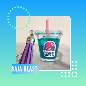 Baja Blast Keychain