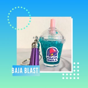 Baja Blast Freeze Keychain