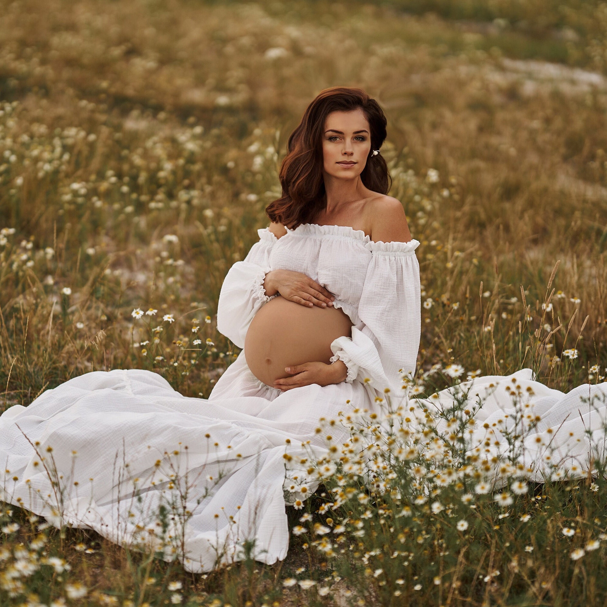 2 Piece Maternity Photoshoot Dress -  Canada