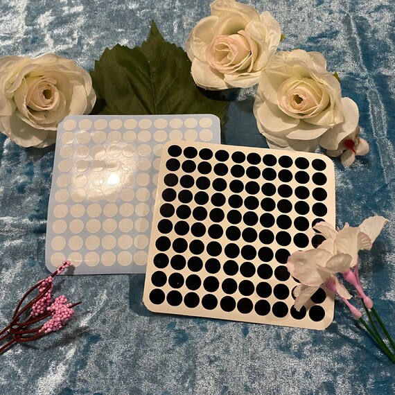 DIY Bookshelf Dots Cover Holes in Flat Pack Furniture Sheet Etsy