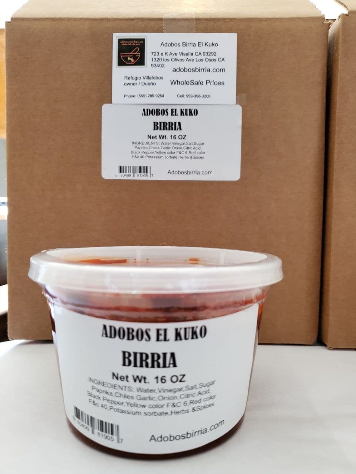 Birria Adobo marinade cooking sauce chili paste Authentic Etsy