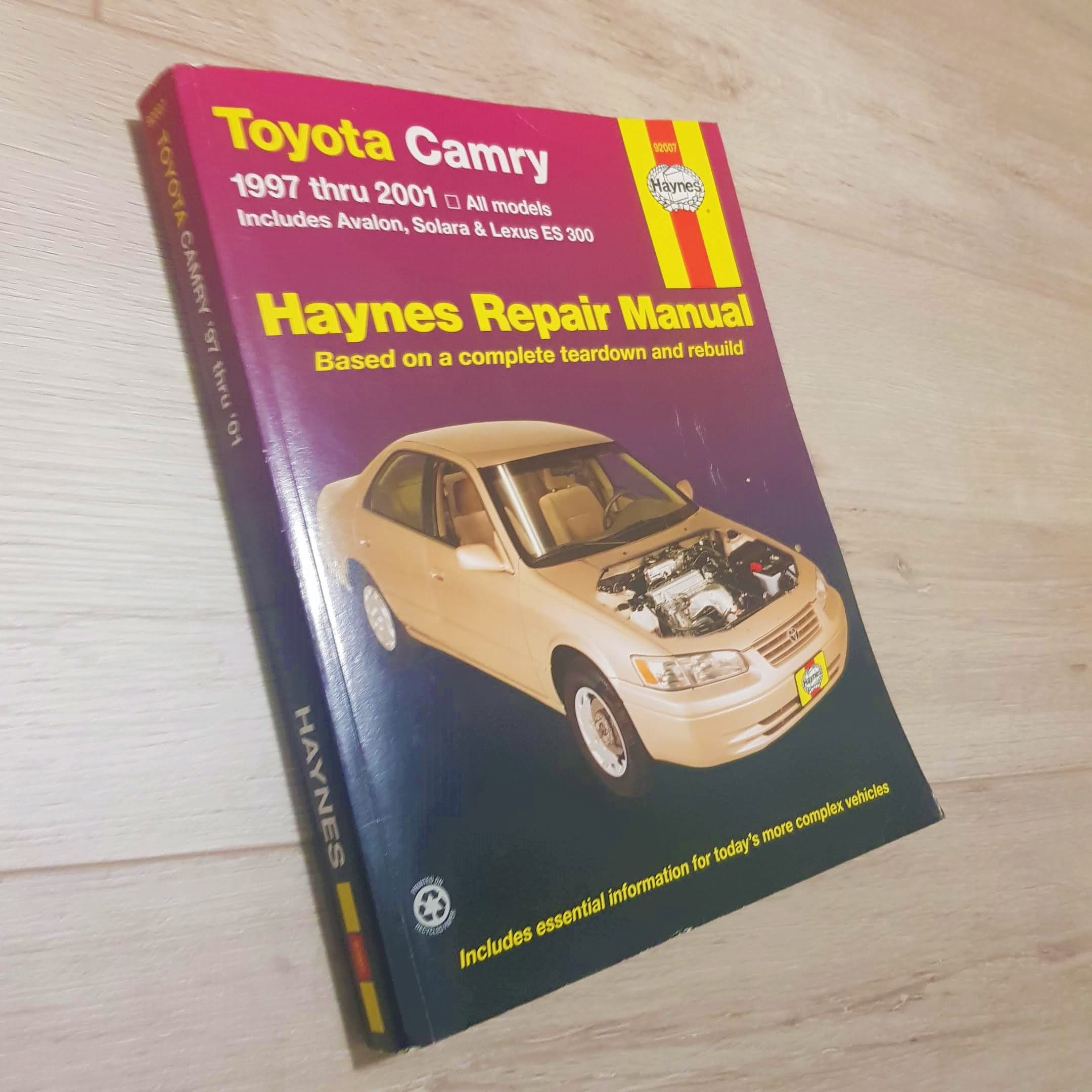 Toyota camry manual