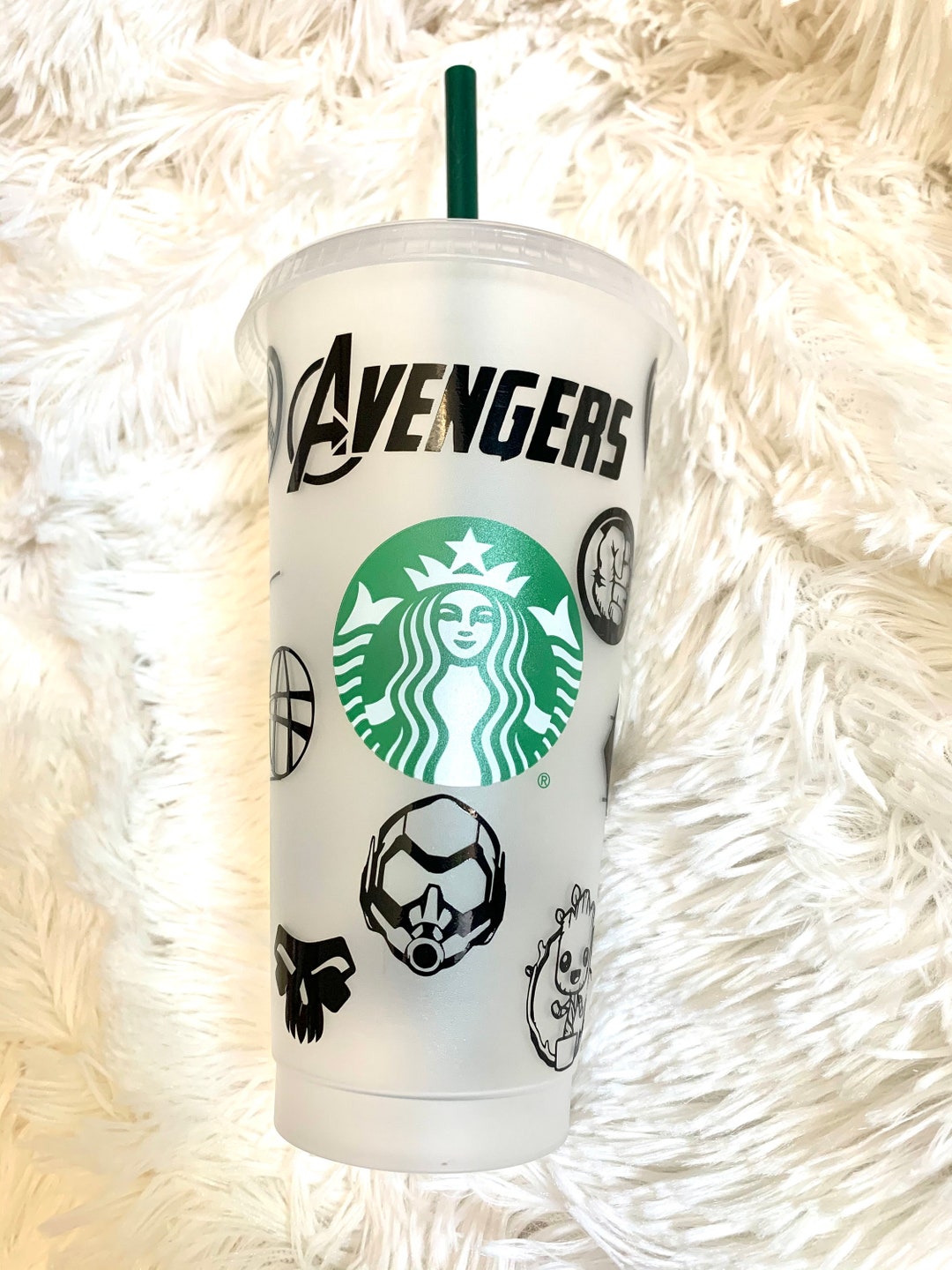 Personalized Avengers Cup Etsy