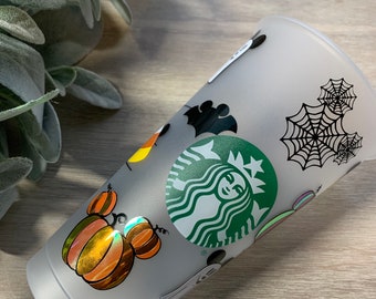 Disney Halloween Starbucks cup | Minnie Mouse pumpkin cup | Disney boo bash | Disney cups | gifts for her | halloween Cup | fall cups |