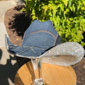 Denim & Diamonds w/ or w/o LED. Fully Rhinestoned. Western Wedding. Country Concert. Space Costume. Bridesmaids Outfits. Bachelorette Party.