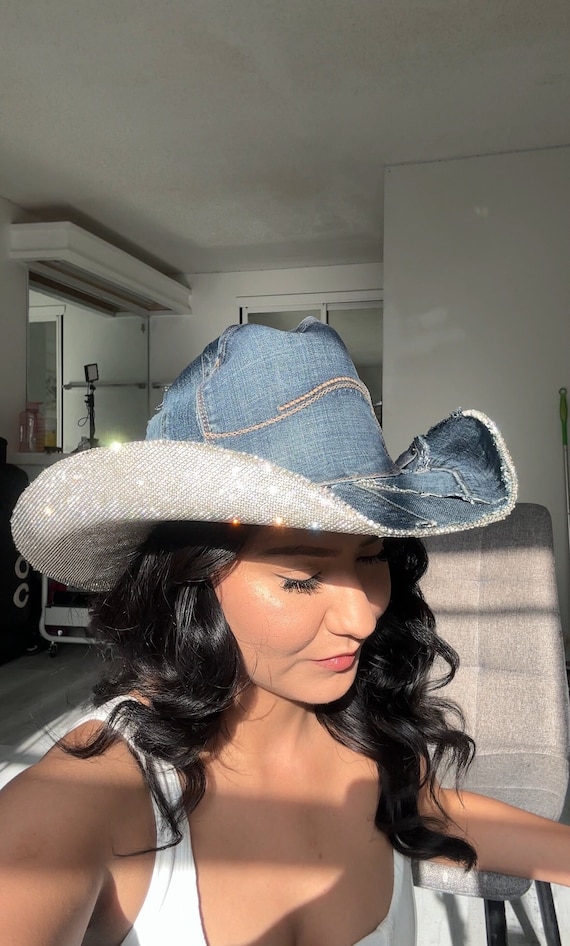 Denim & Diamonds W/ or W/o LED. Fully Rhinestoned  display picture 1