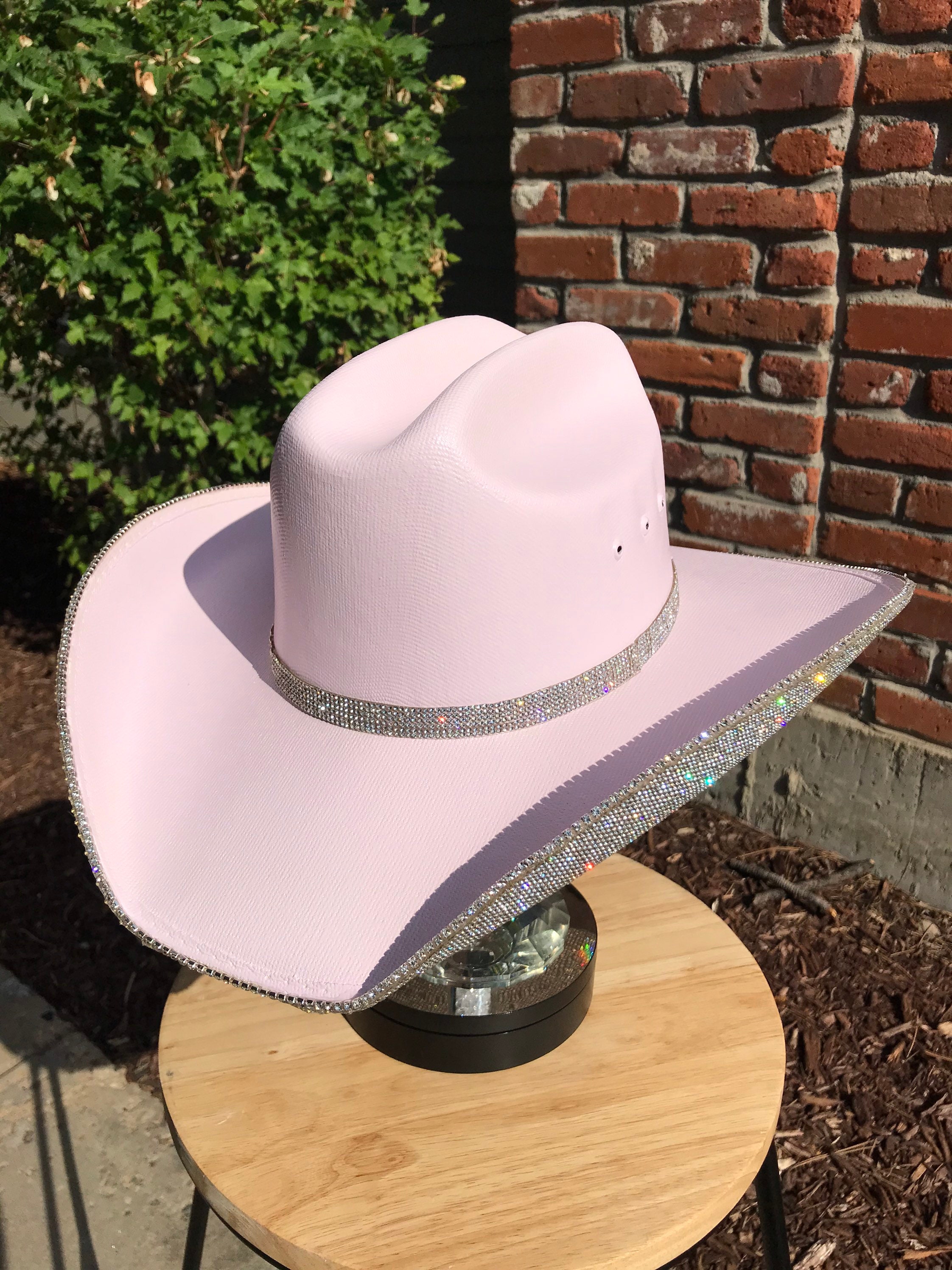 Rhinestone Cowgirl Hat. Western Wedding. Country Concert. - Etsy
