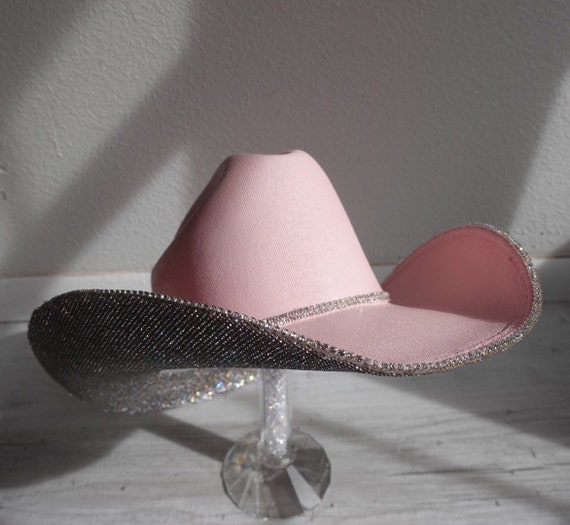 Fringe Rhinestone Cowgirl Hat. Bachelor 