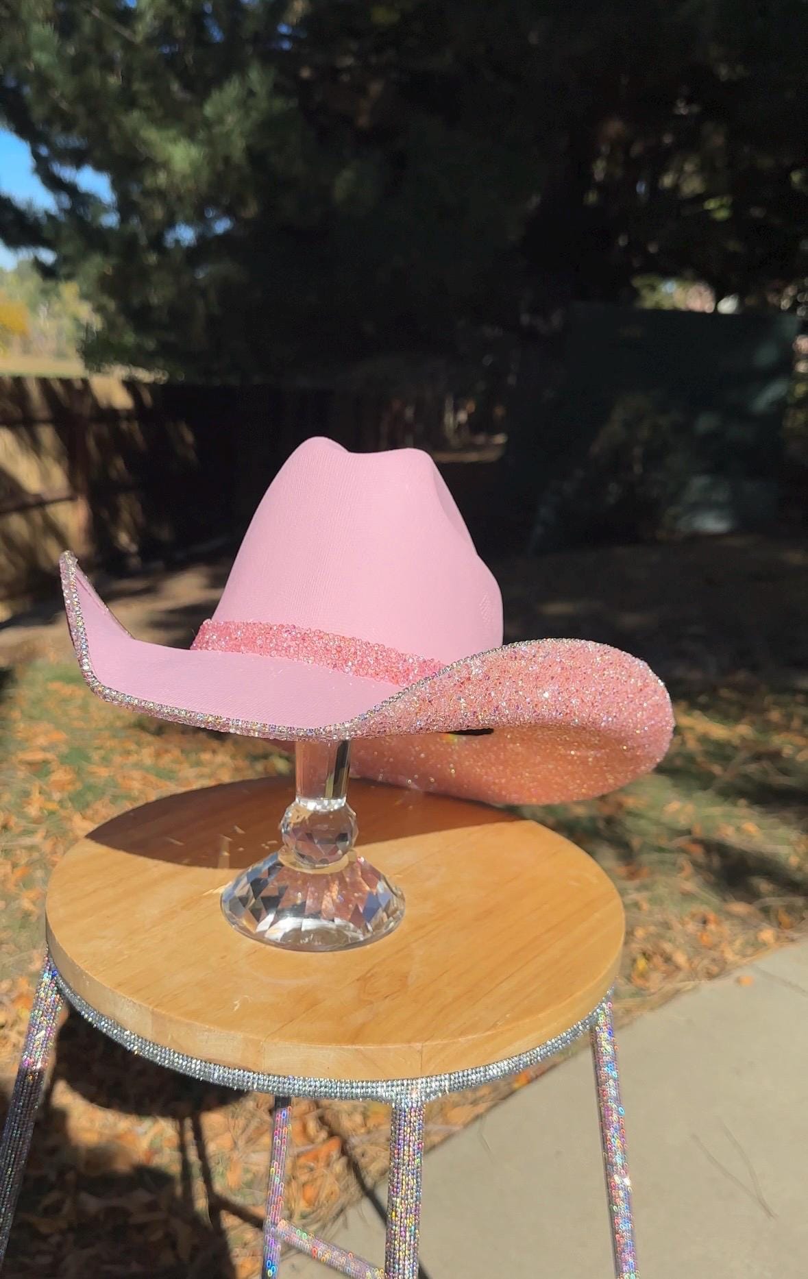 Rhinestone Cowgirl Hat. Western Wedding. Country Concert  display picture 3