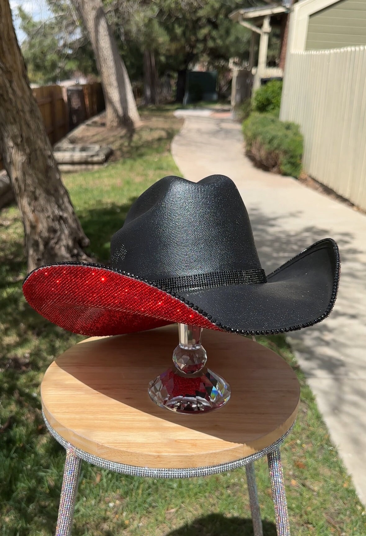 Black Night on The Town CC Cowboy / Cowgirl Hat $64 il_1080xN.5940828254_h8ga.jpg main image 3