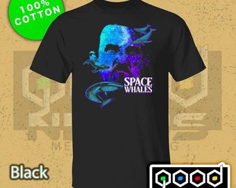 Ballenas espaciales gojira 5.3 oz. camiseta