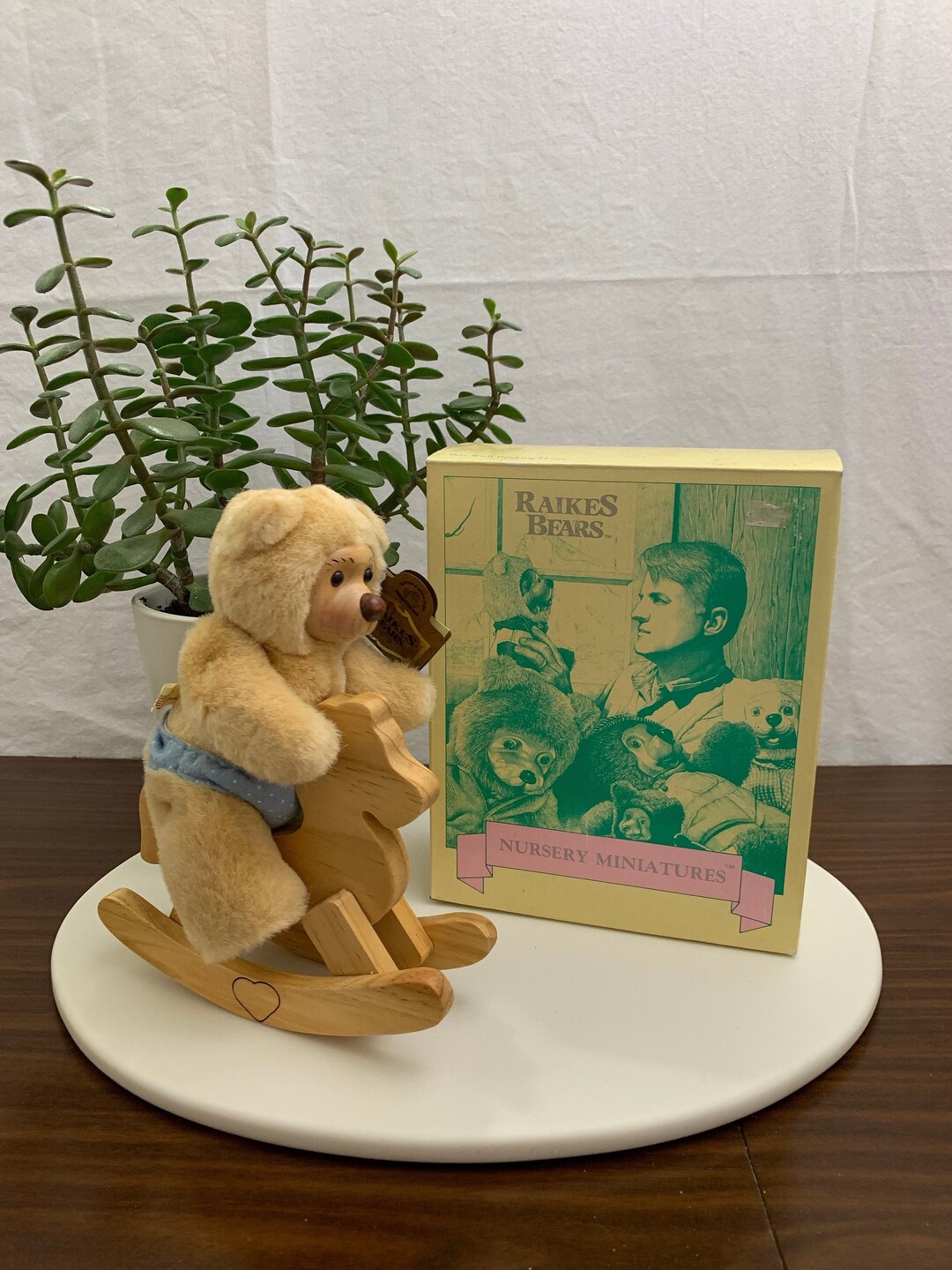 Raikes Bears Ben With Rocking Horse Etsy