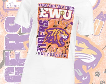 HBCU Shirt, EWU Edward Waters University, Sublimation Shirt, Customized Sublimation Shirts, EWCTigers, Black College Shirt, HBCu Shirts