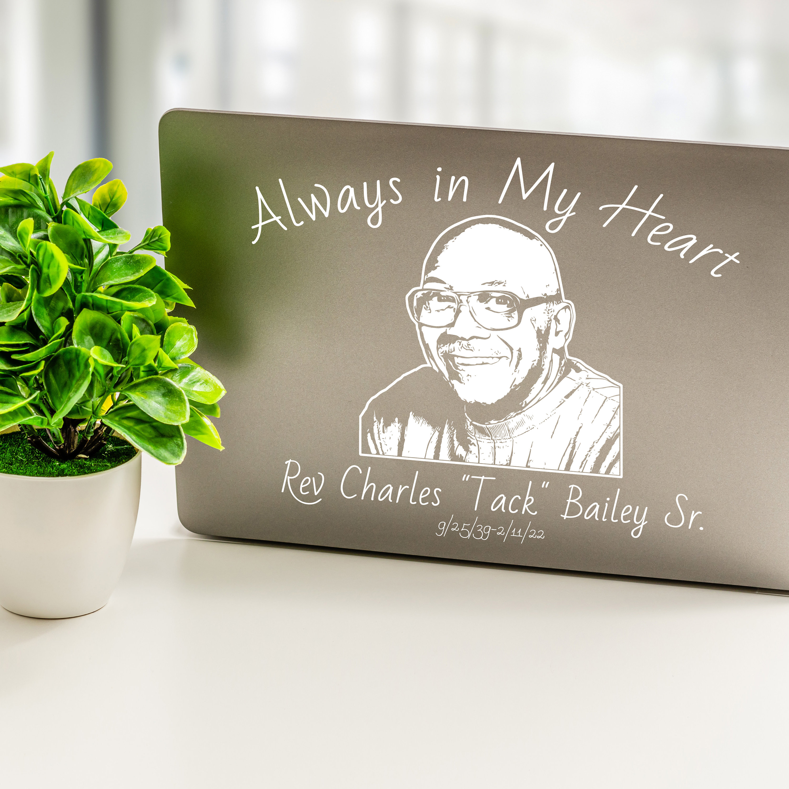 Personalized Memorial Stickers For Cars Personalised In Loving Memory ...