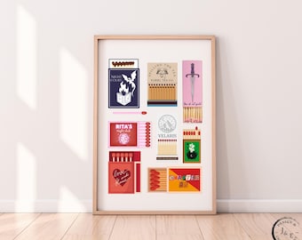 Acotar geïnspireerd luciferdoosje stijl print cadeau Booktok inspirerende Sarah J Maas minimalistische esthetische muur kunst digitale download citaten
