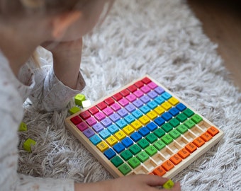 Wooden Abacus for Elementary School Students Addition