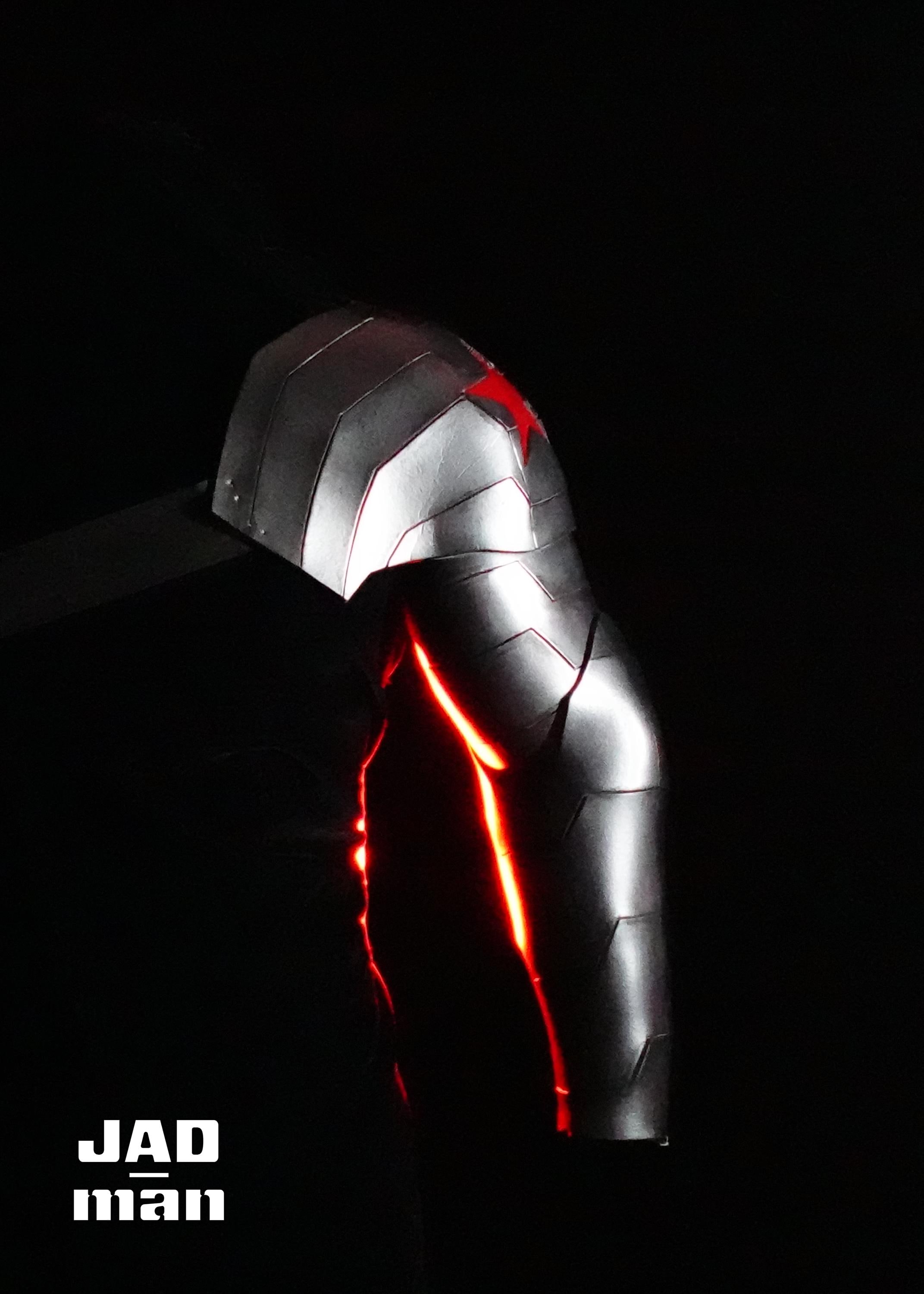 Winter Soldier Arm Foam Template Etsy