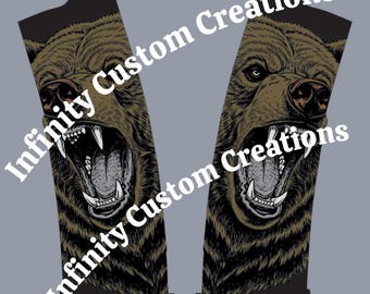 Roaring Bear PMAG Laser Engraving Design |  Lightburn & SVG Ready | Digital Design| Fiber Laser Engraving File
