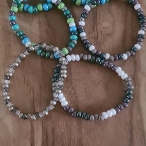 glass bead bracelet