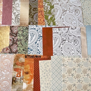 Motiv-Papier, DIN A6, Ephemera für Scrapbooking, Collagen, Kartengestaltung, Journale, 40 Papiere