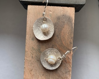 Orecchini perle e vongole