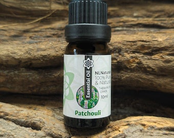 Reines Ätherisches Patchouli Öl 10ml | Natürliche Aromatherapie | Erdige Erdung