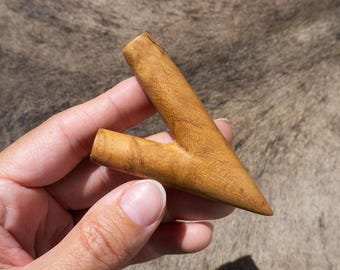 Teak Kuripe Selbstapplikator | Traditionelles Rapeh Werkzeug