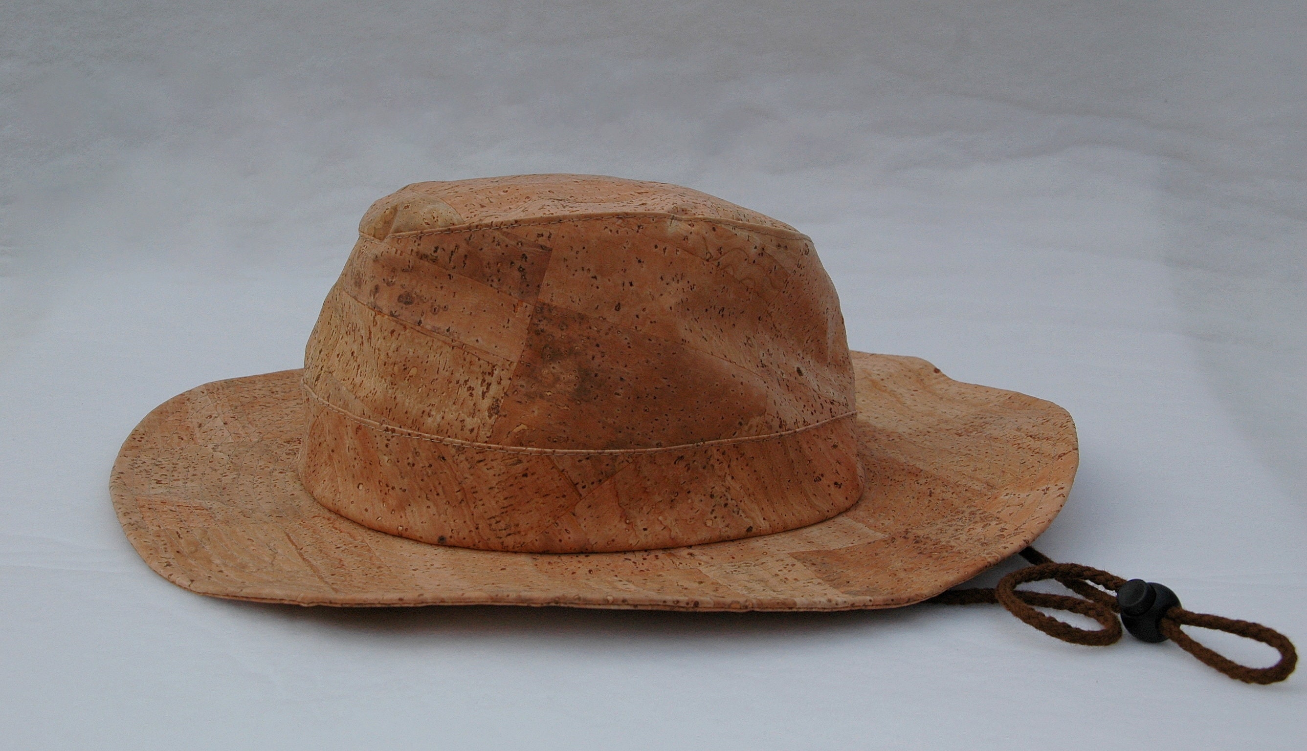 Modern cowboy hat made of cork vegan sun rain protection Etsy