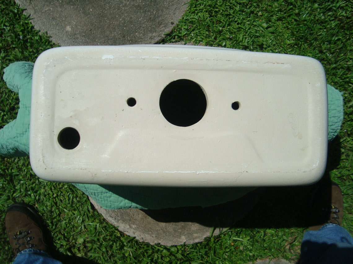 Vitromex 6201/6203 White Toilet Tank Top of Tank Measures Etsy