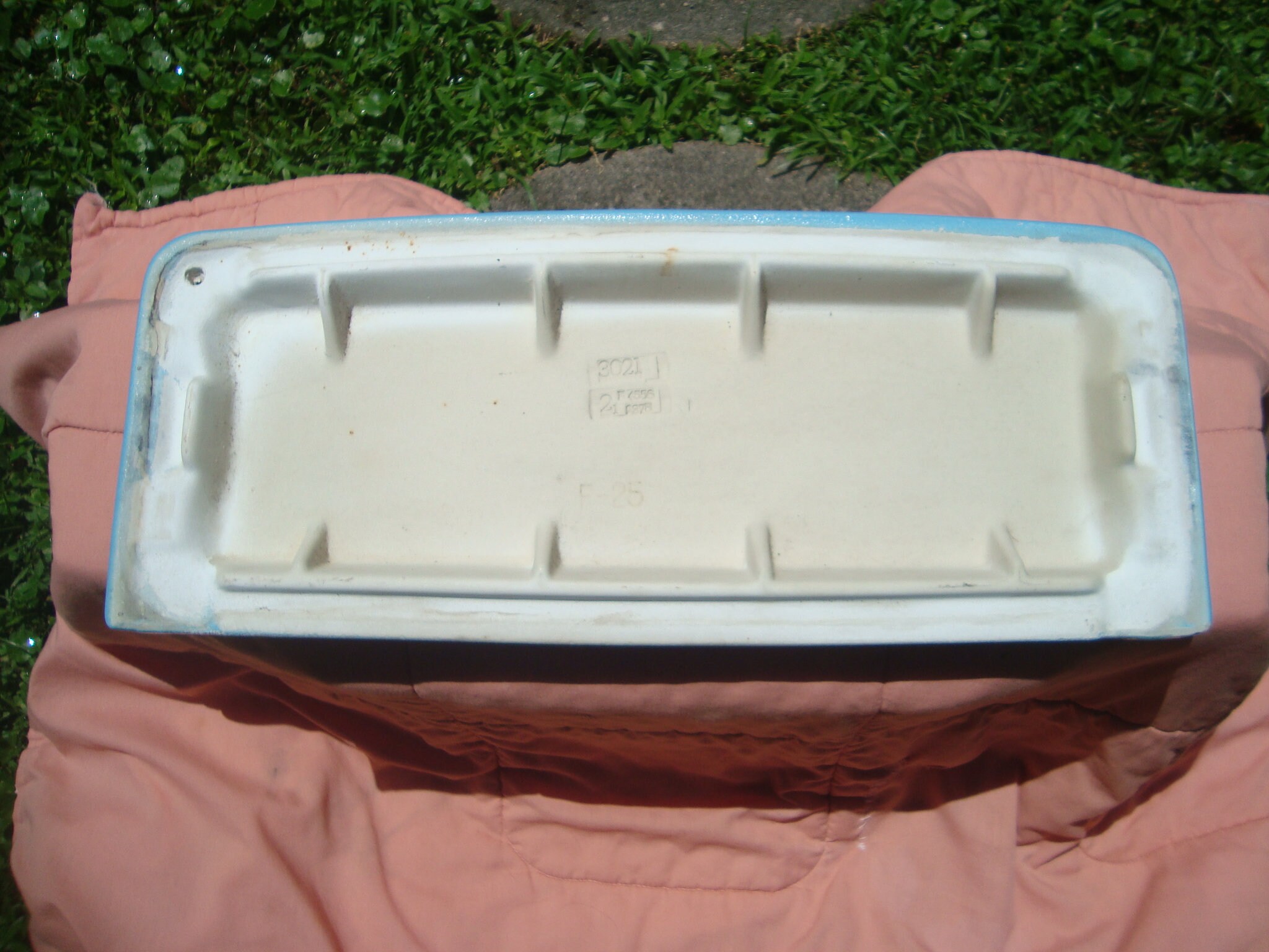 Retro Kohler K4556 'New Orleans Blue' Toilet Tank Lid Etsy