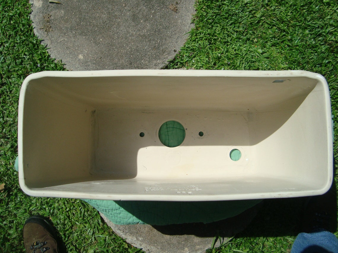 Vitromex 6201/6203 White Toilet Tank Top of Tank Measures Etsy