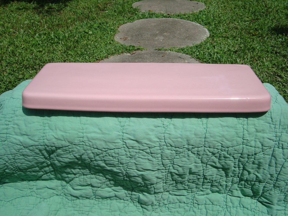 Retro Kohler K4552 Pink Champagne Toilet Tank Lid Etsy