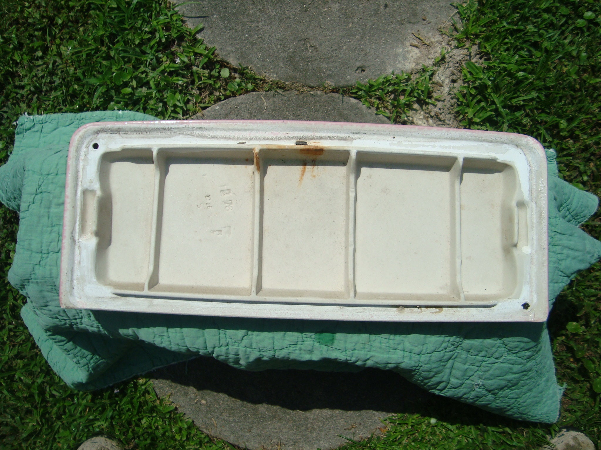 Retro Kohler K4552 Pink Champagne Toilet Tank Lid Etsy