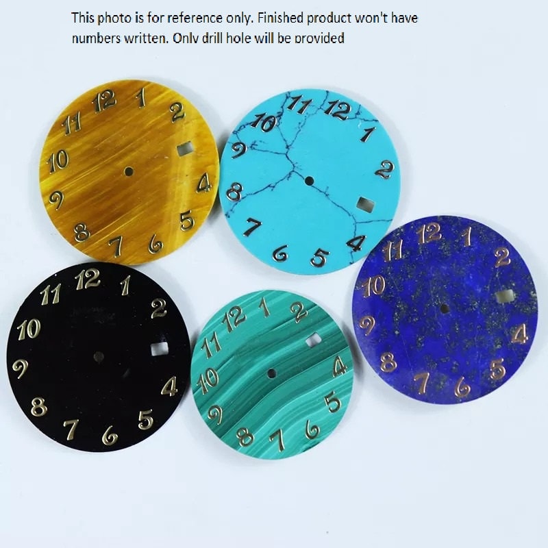 Stone Watch Dial Nh35 - Etsy