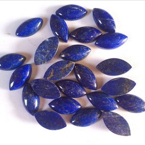 2 Pcs Natural Lapis Lazuli marquise Shape cabochon Gemstone, Lapis Lazuli High Quality Gemstone, Semi Precious Loose Gemstone, Easter Gift