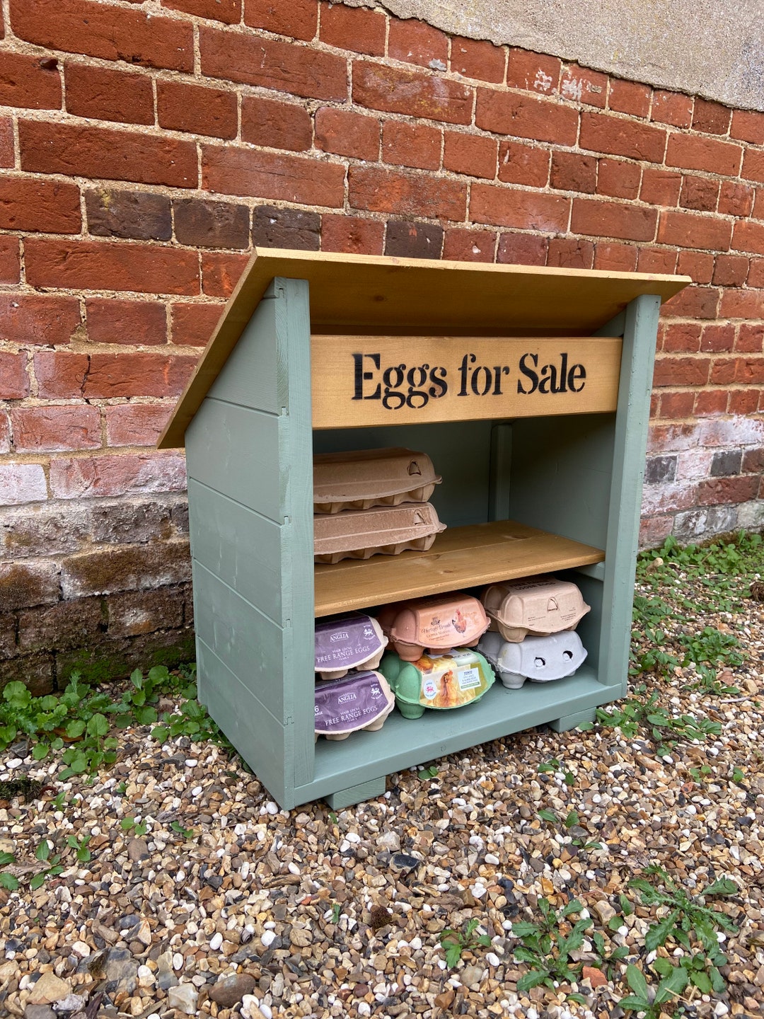 Egg Hut Roadside Egg Stand Eggs and Produce Selling Stand Egg Storage
