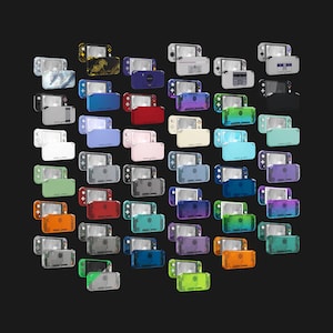 Mail In Switch Lite Customization Service - Shell Swap, Buttons, Joysticks, Screen Border, Clear options