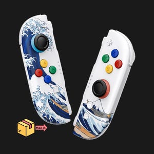 Mail In The Great Wave JoyCon 2 Full Shell Swap
