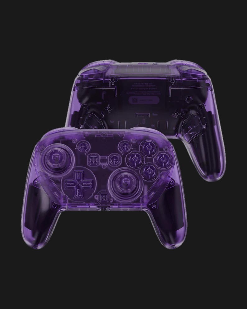 Custom Atomic Purple Switch 2 Pro Controller Shell Swapped - Etsy